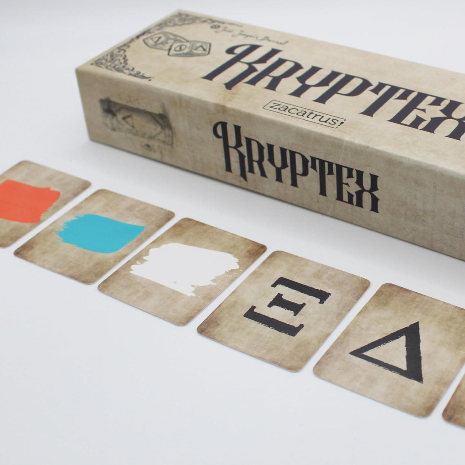 Kryptex, juego de mesa de deducción para parejas, de Zacatrus, foto 2