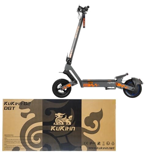 Patinete eléctrico Kukirin G2 VMP visto de perfil