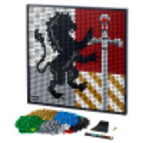LEGO Art Harry Potter, Escudos de Hogwarts (31201), foto 4
