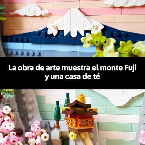 LEGO Art Paisaje Japonés con Cerezos en Flor (31218), foto 3