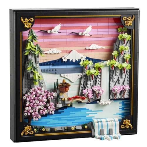 LEGO Art Paisaje Japonés con Cerezos en Flor (31218), foto 4