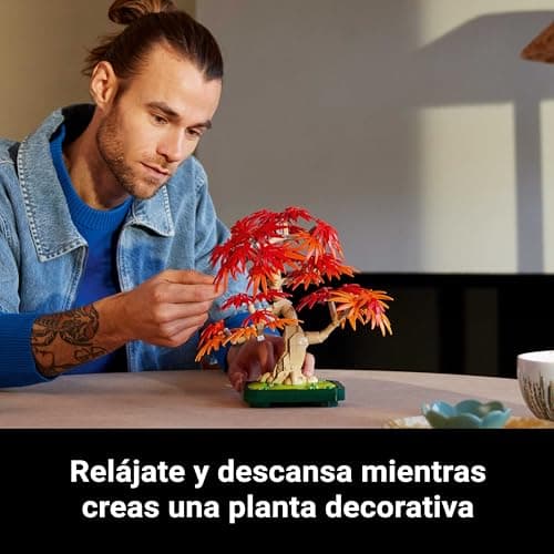 LEGO Botanicals Bonsái de Arce Rojo Japonés (10348), foto 3