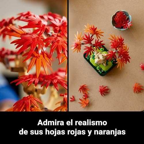 LEGO Botanicals Bonsái de Arce Rojo Japonés (10348), foto 4