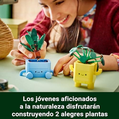LEGO Botanicals Plantas Felices (10349), foto 3