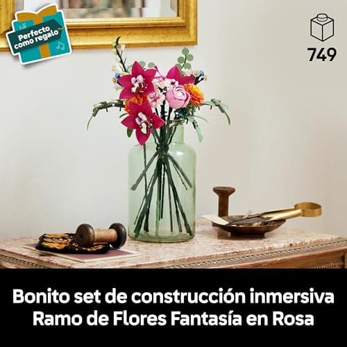 LEGO Botanicals Ramo de Flores Fantasía en Rosa (10342), foto 2