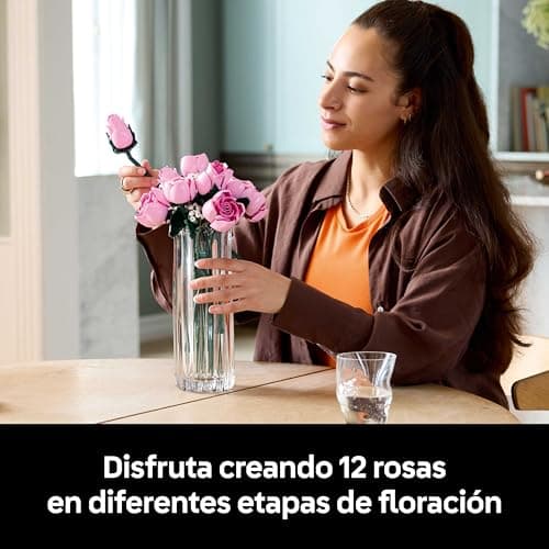 LEGO Botanicals Ramo de Rosas Rosadas (10374), foto 3