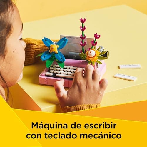 LEGO Creator 3 en 1 Máquina de Escribir con Flores (31169), foto 4