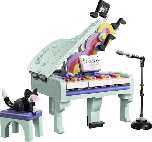 LEGO Creator 3 en 1 Piano Musical Decorativo con Gato (31392), foto 2