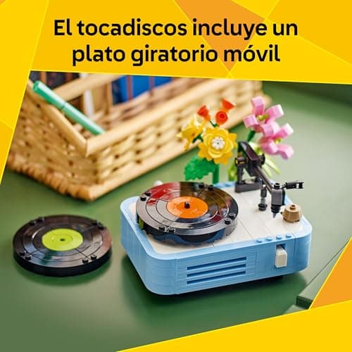 LEGO Creator 3 en 1 Tocadiscos con Flores (31172), foto 4