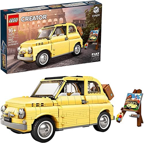 Réplica LEGO del clásico Fiat 500 italiano
