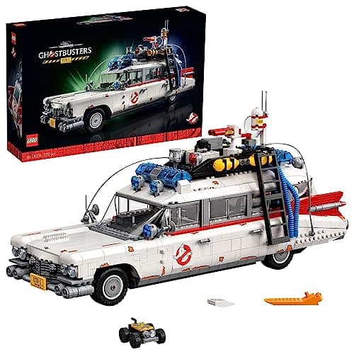Réplica LEGO del coche Ecto-1 de Cazafantasmas