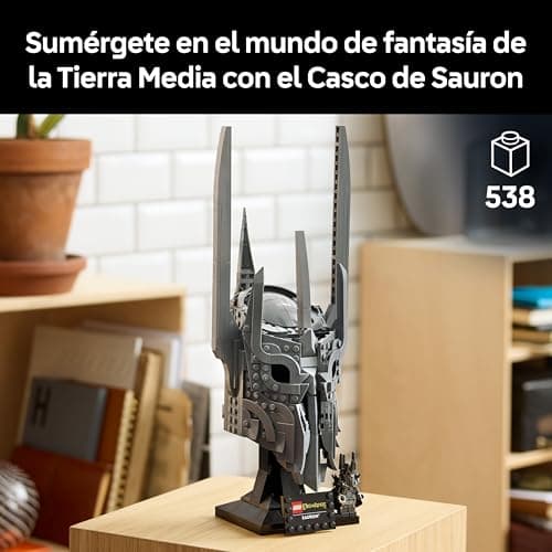 LEGO Icons El Señor de los Anillos: Casco de Sauron (11373), foto 2