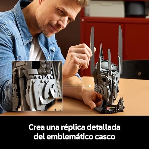 LEGO Icons El Señor de los Anillos: Casco de Sauron (11373), foto 3
