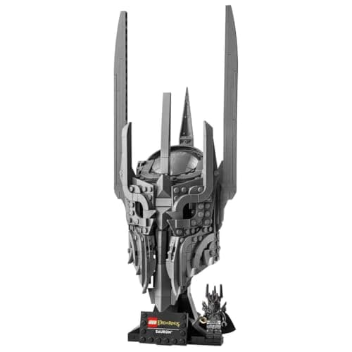 LEGO Icons El Señor de los Anillos: Casco de Sauron (11373), foto 4