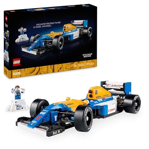 Réplica LEGO del monoplaza Williams FW14B de Fórmula 1