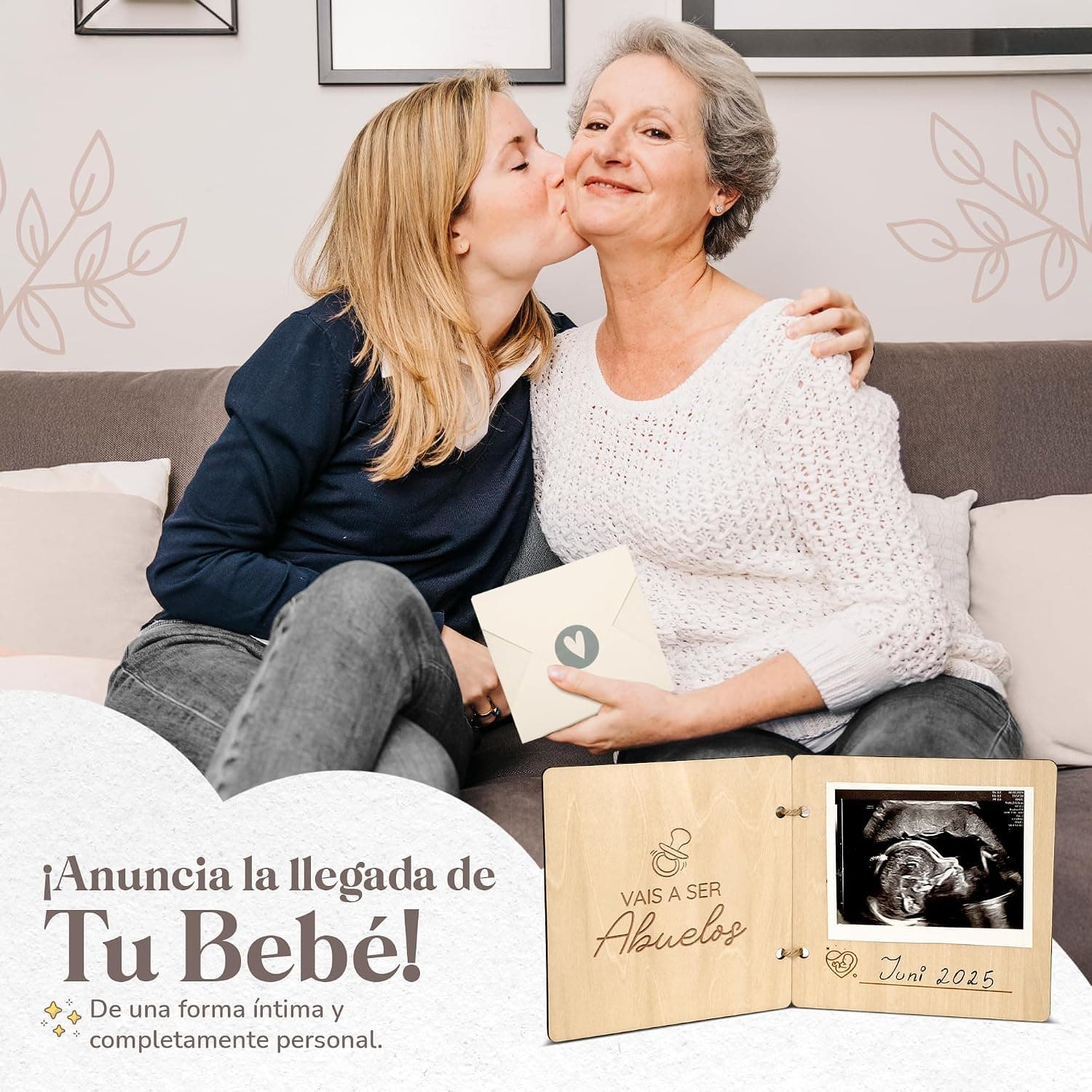 Mikito Librito de Madera «Vais a ser abuelos», foto 2