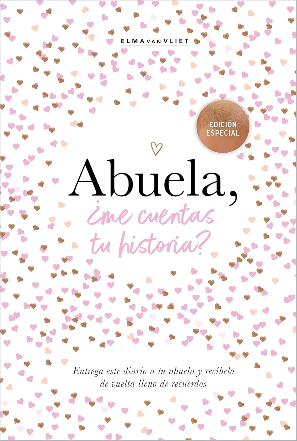 Páginas interiores con preguntas y espacio para escribir a mano