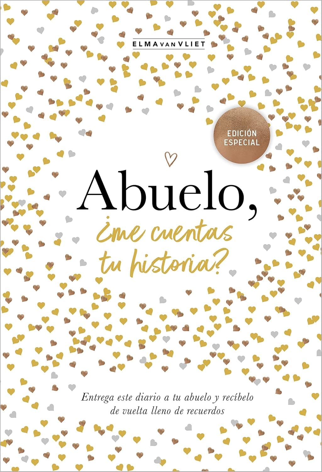 Interior del libro con preguntas y huecos para responder
