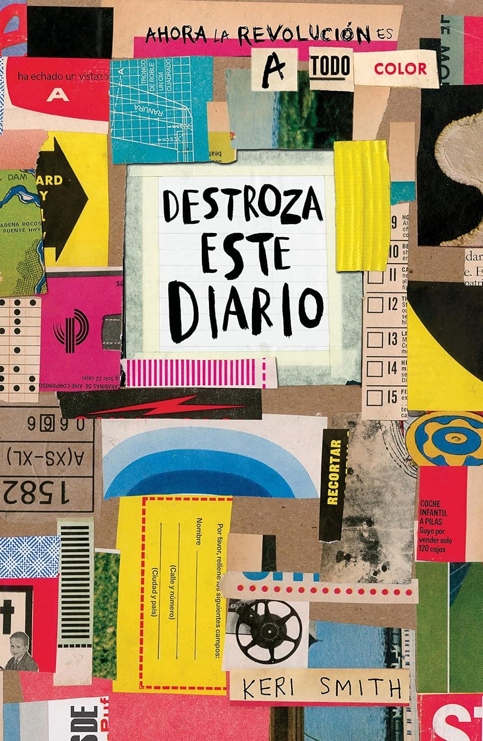 Portada de Destroza este diario, edición a color