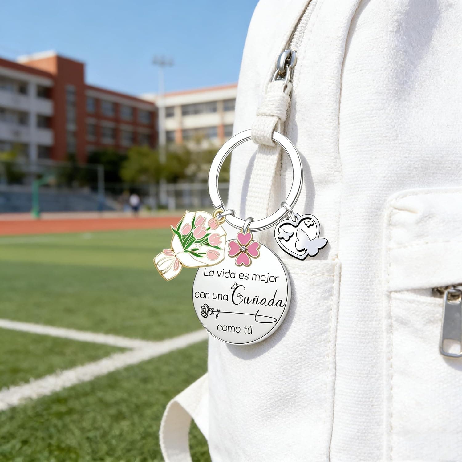 Llavero "La vida es mejor con una cuñada como tú", foto 3