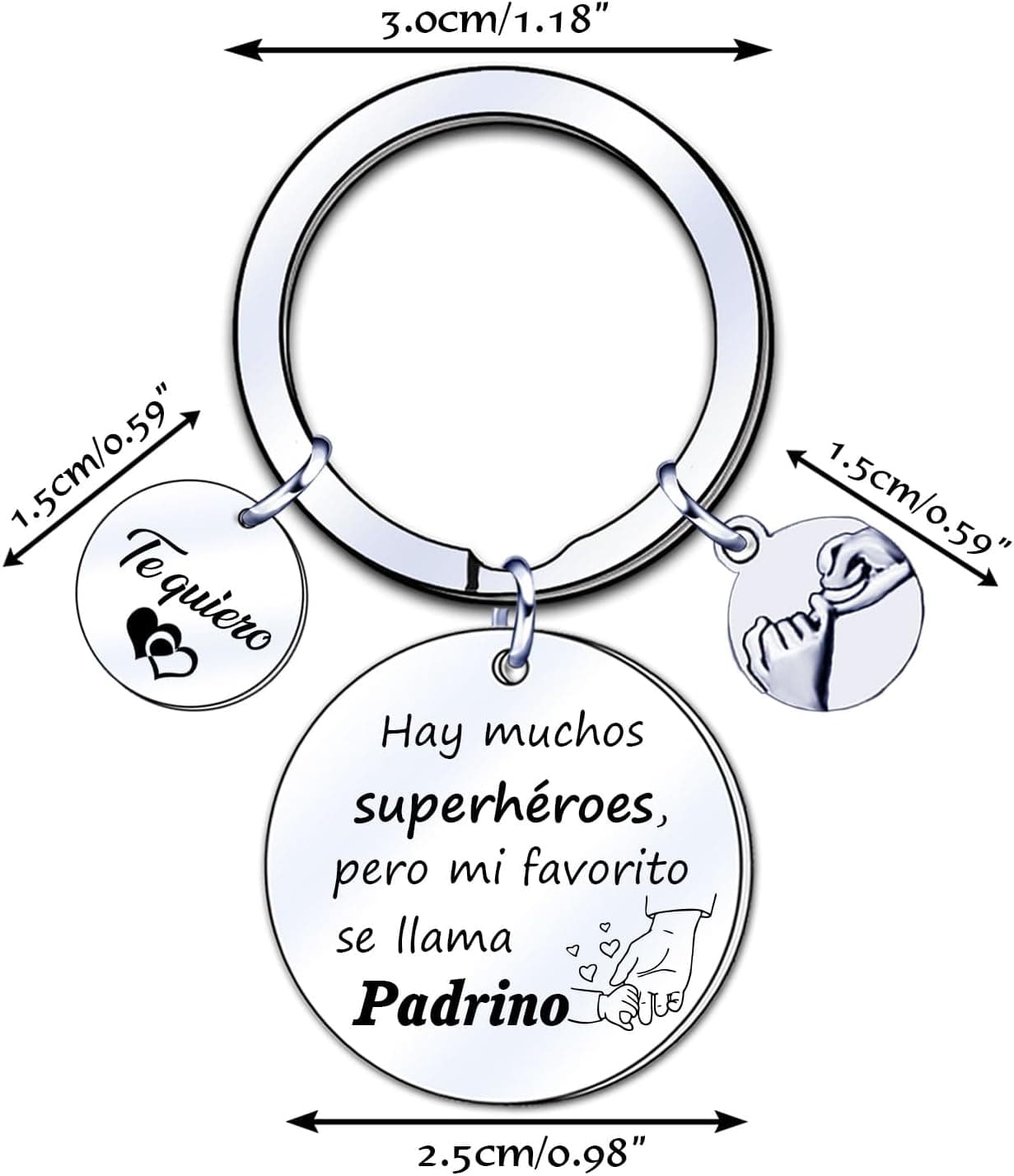 Llavero Original para Padrino, foto 2