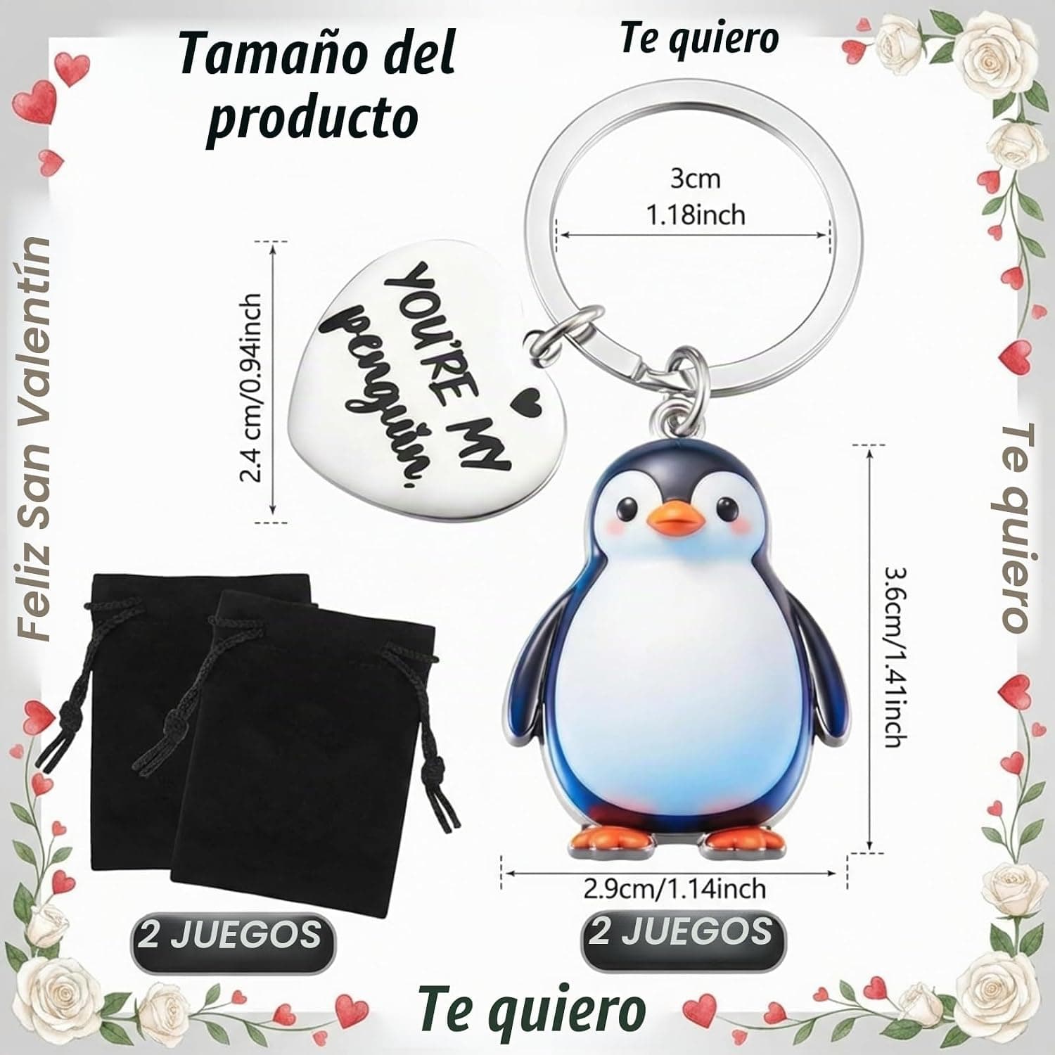 Llaveros de Pareja con Animales a Juego, foto 2