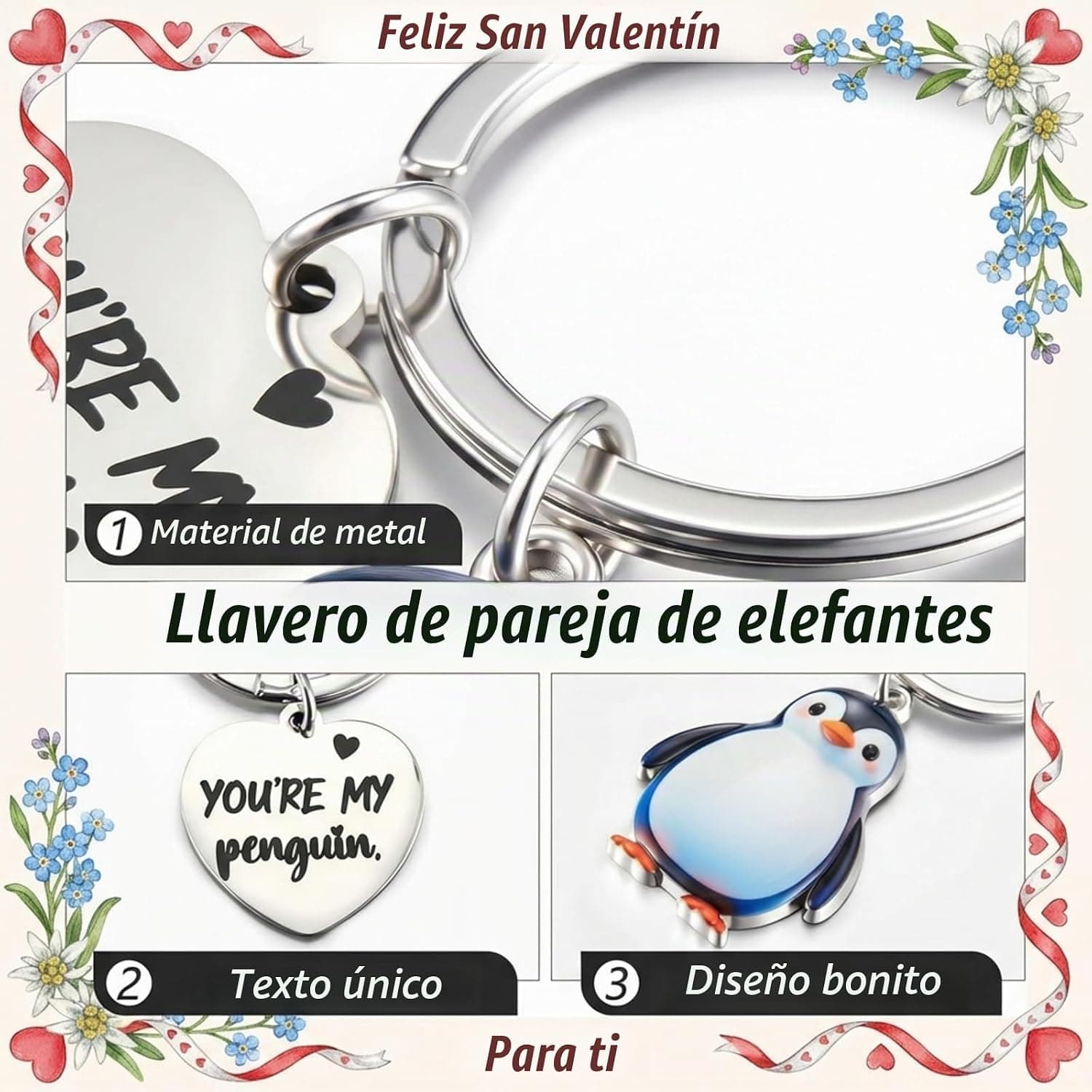 Llaveros de Pareja con Animales a Juego, foto 3