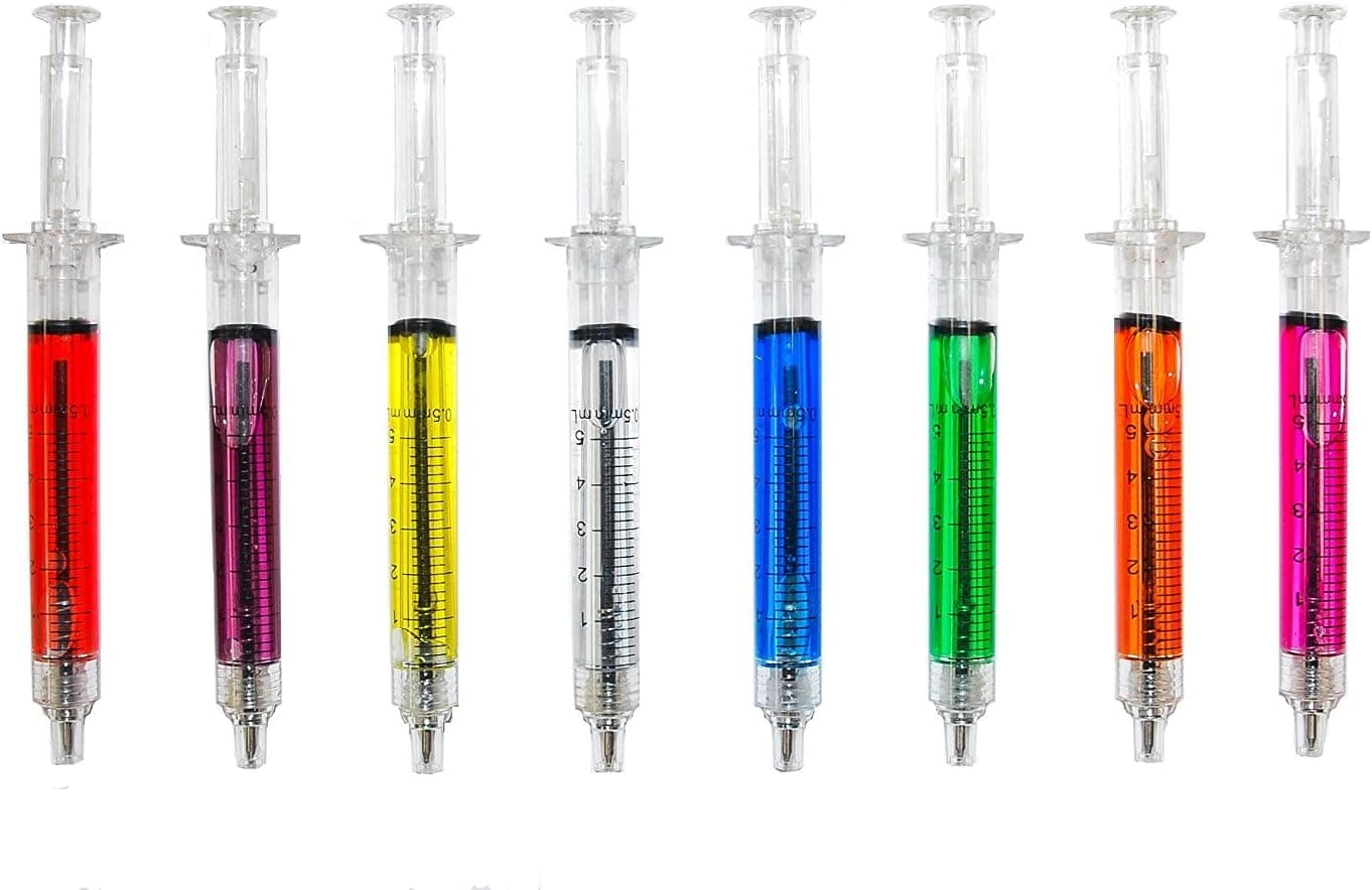 Lote de 8 bolígrafos de colores para enfermería, foto 3