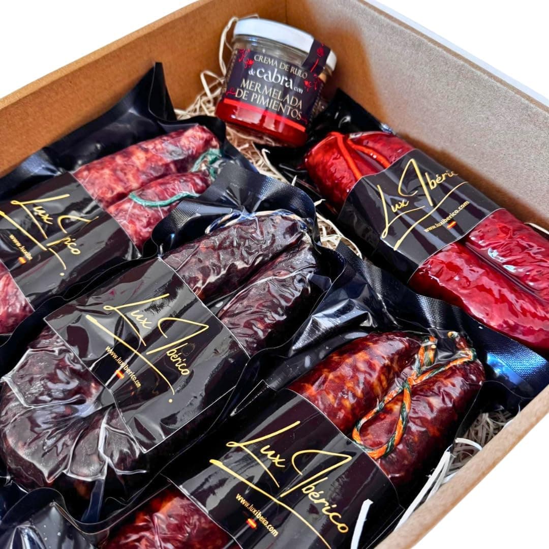 Lote de Embutidos Séneca con Crema de Queso de Cabra Lux Ibérico, foto 3