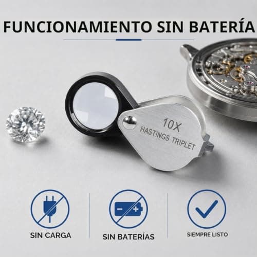 Lupa junto a un sello y una moneda