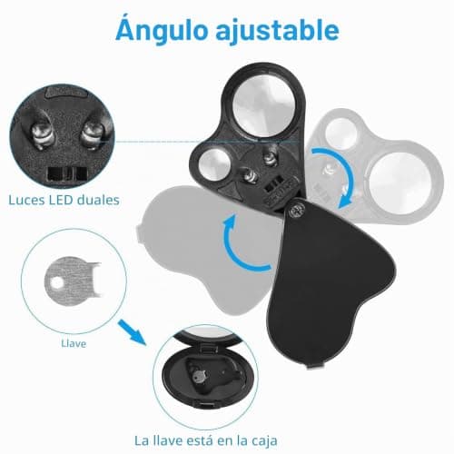 Detalle del cuerpo de aluminio y ABS