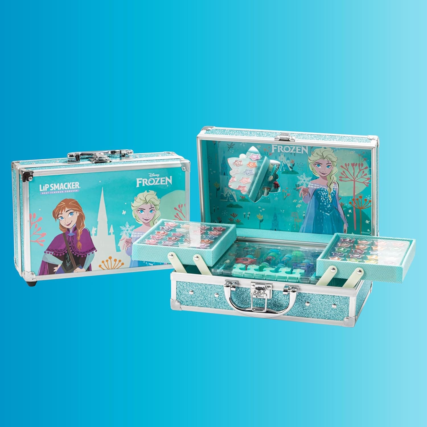 Lip Smacker Frozen Traincase, Maletín de Maquillaje para Niñas, foto 3
