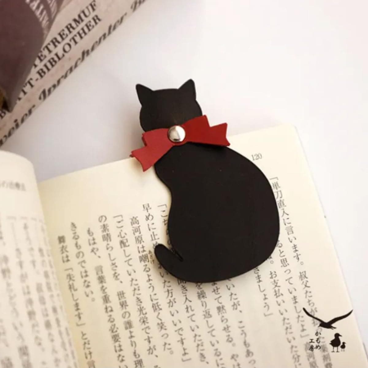 Marcapáginas con forma de gato, foto 3
