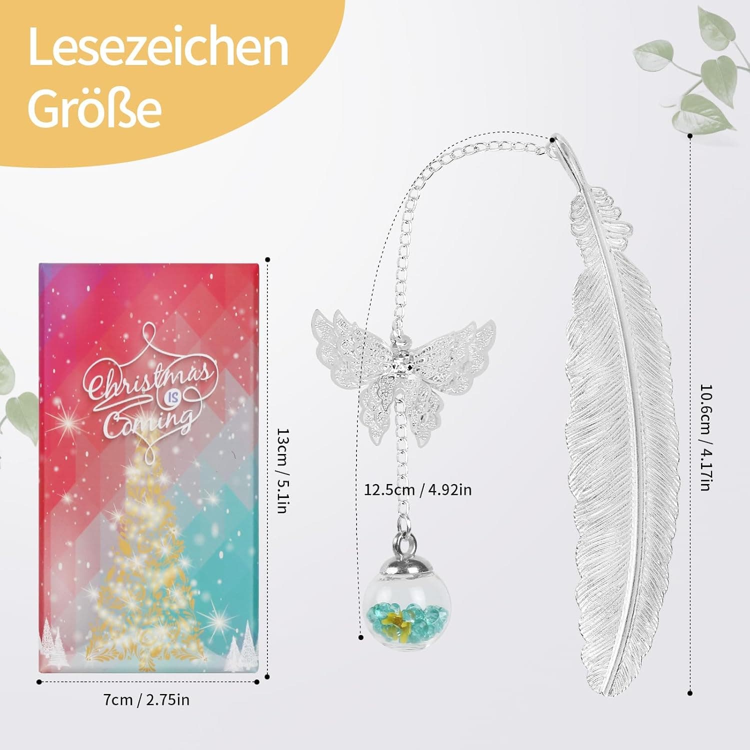 Detalle del colgante de mariposa en 3D