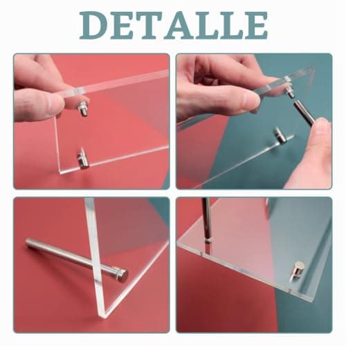 Detalle de los tornillos ajustables