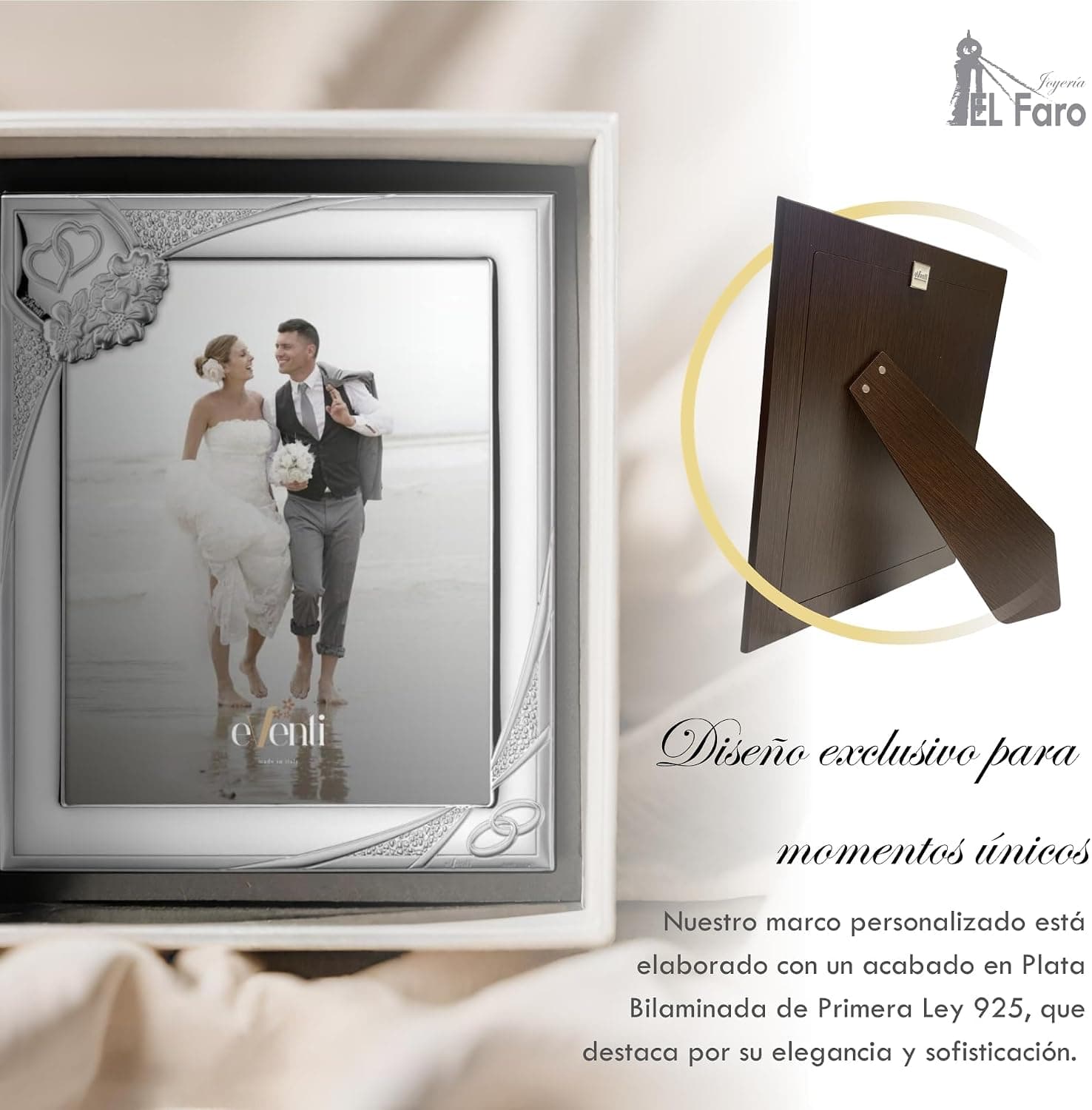 Marco de Fotos Personalizado 20x25, Bodas de Plata, foto 3