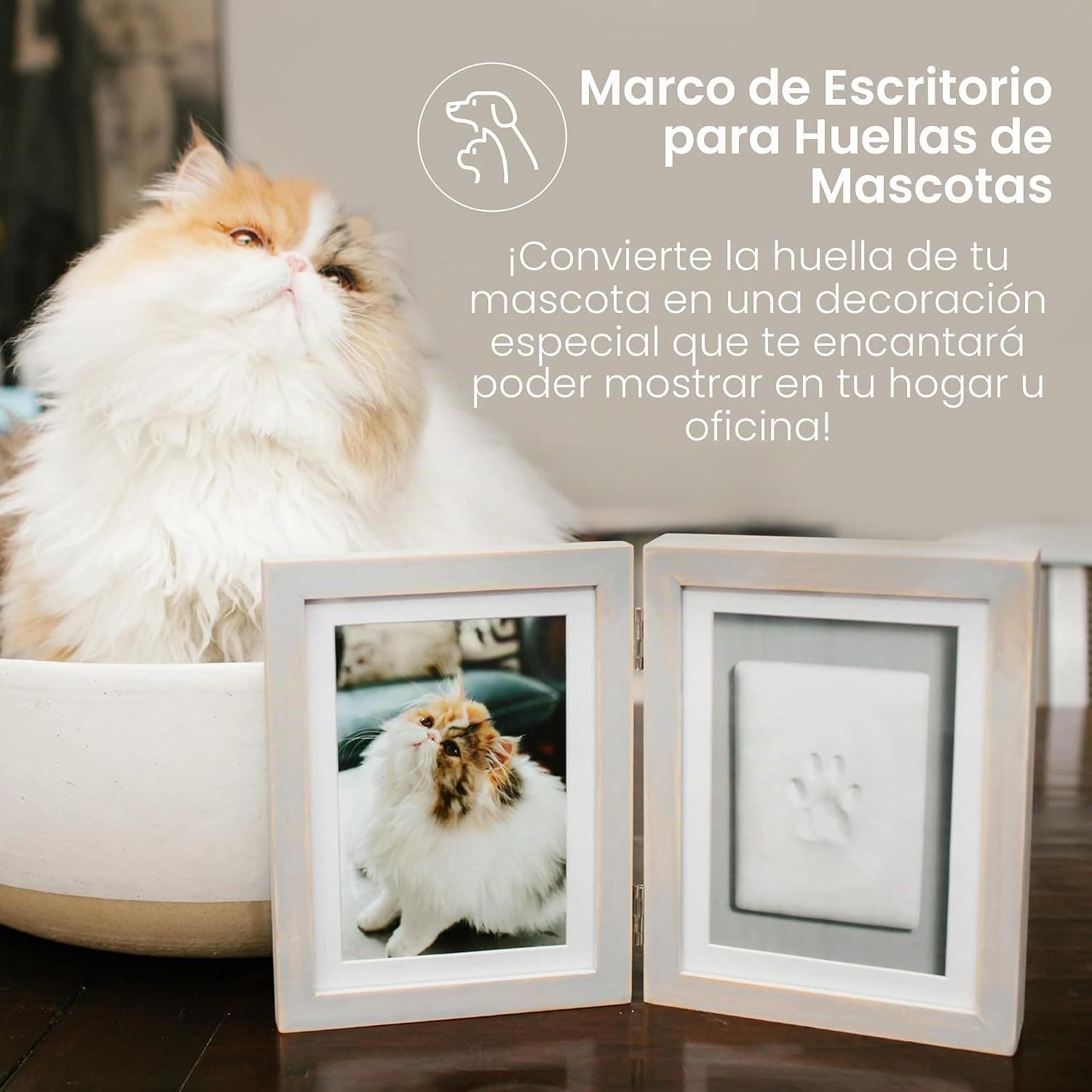 El kit con la arcilla, la regla y el molde antes de usarlo