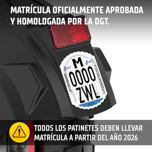Detalle de la matrícula ZWHEEL personalizada