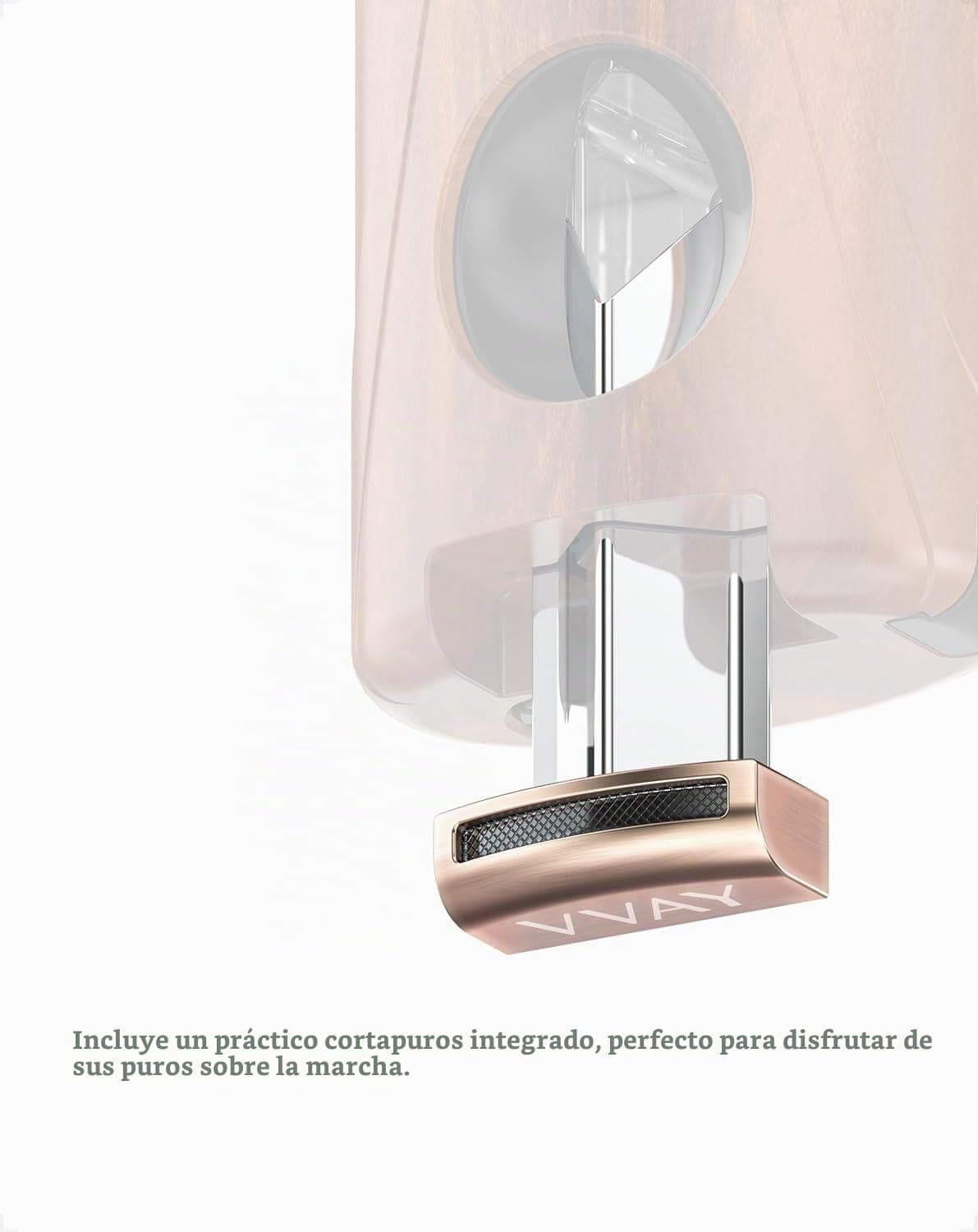 Mechero para Puros VVAY con Cortador Integrado, foto 3