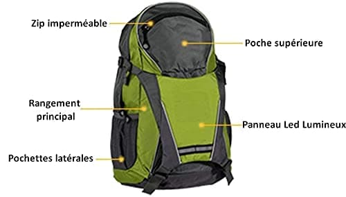 Mando a distancia de la mochila LEDWARNING
