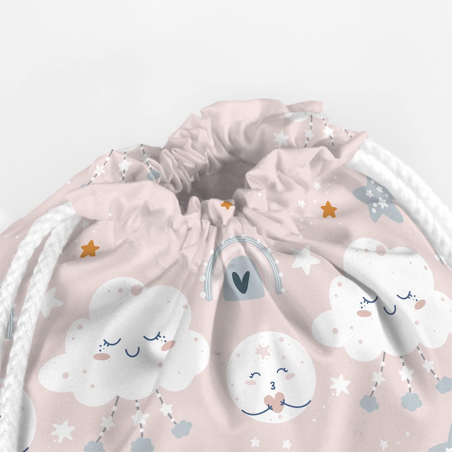 Mochila saco infantil personalizada con nombre, foto 3
