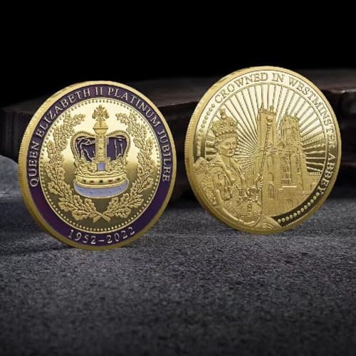Reverso de la moneda conmemorativa
