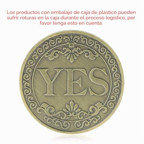 Cara con la inscripción SÍ