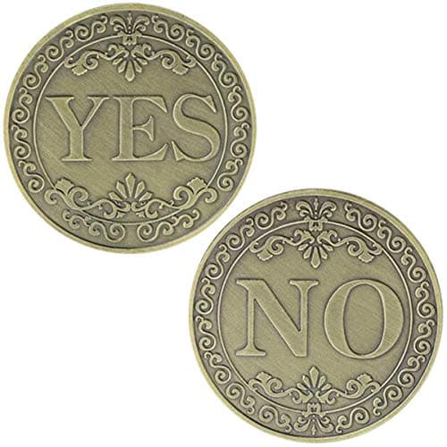 Moneda de decisión Sí/No QUEAMBLER