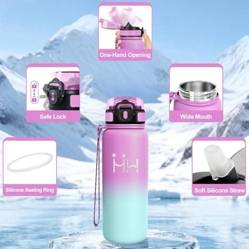 Detalle de la doble pared aislante Motswedi 750ml