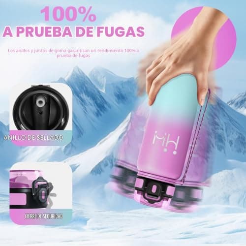 Botella Motswedi 750ml con pajitas