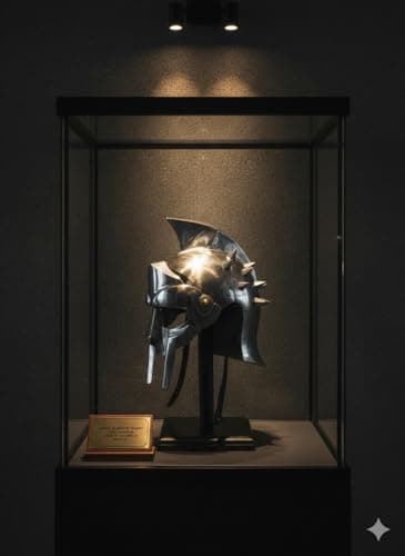 Caja del casco réplica de gladiador
