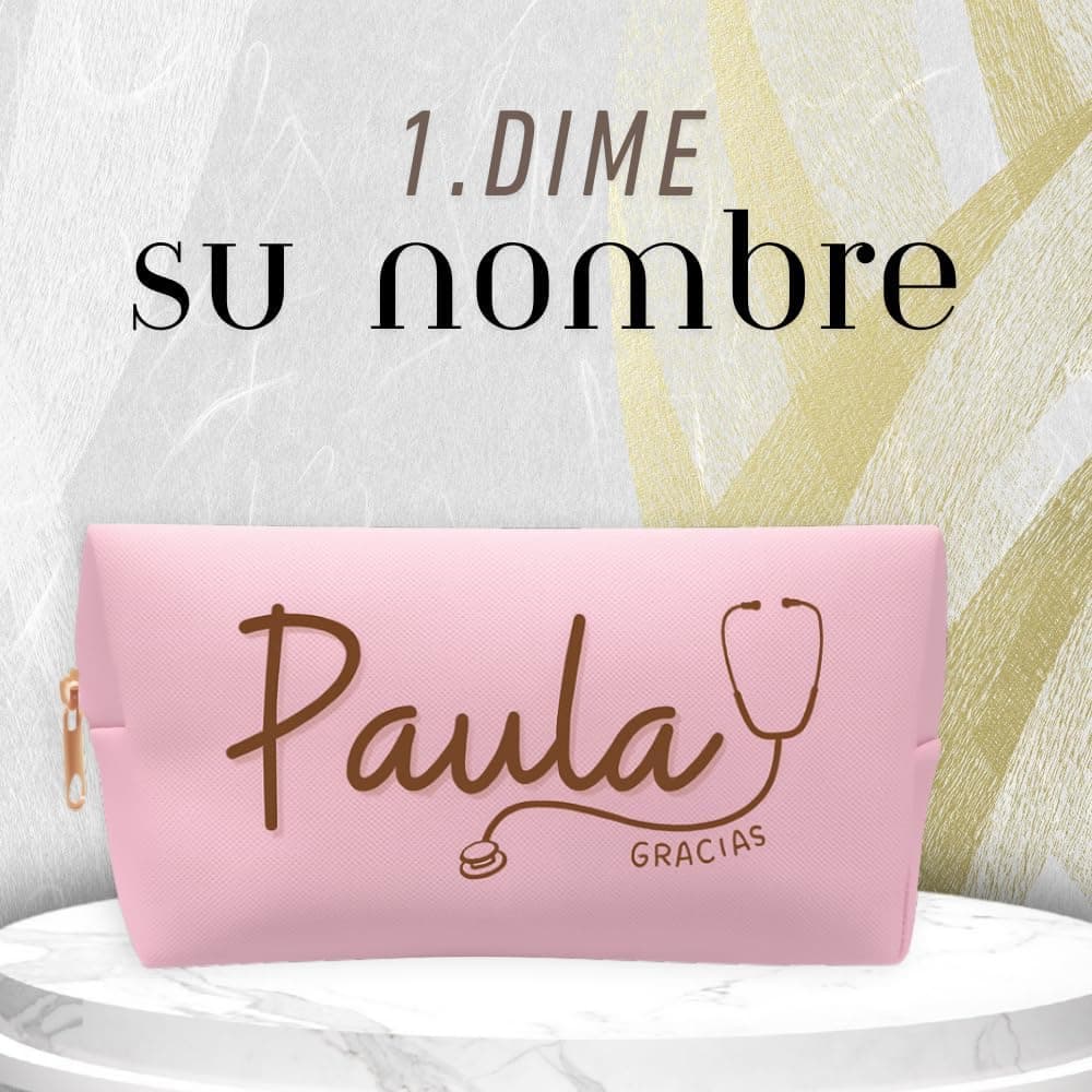 Neceser personalizado con nombre para enfermera, foto 2
