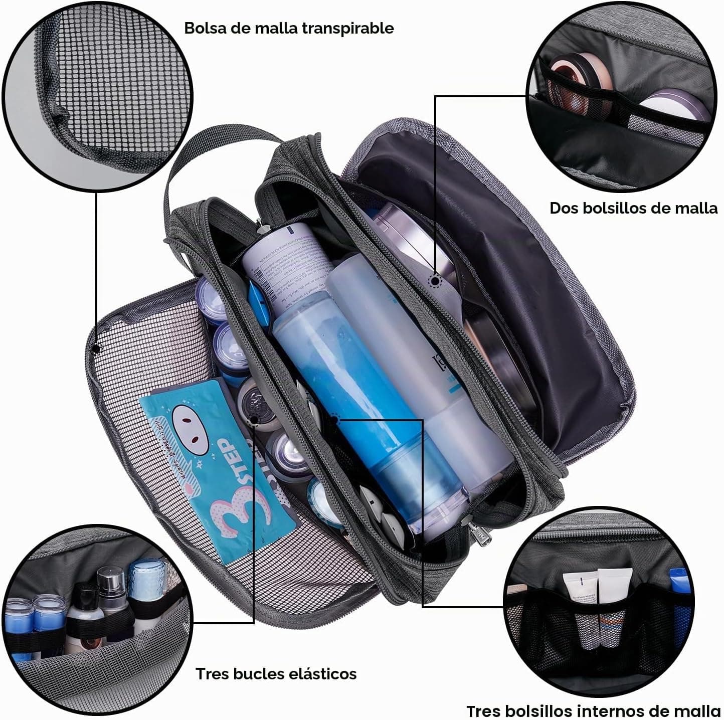 Neceser WANDF de viaje para hombre, foto 2