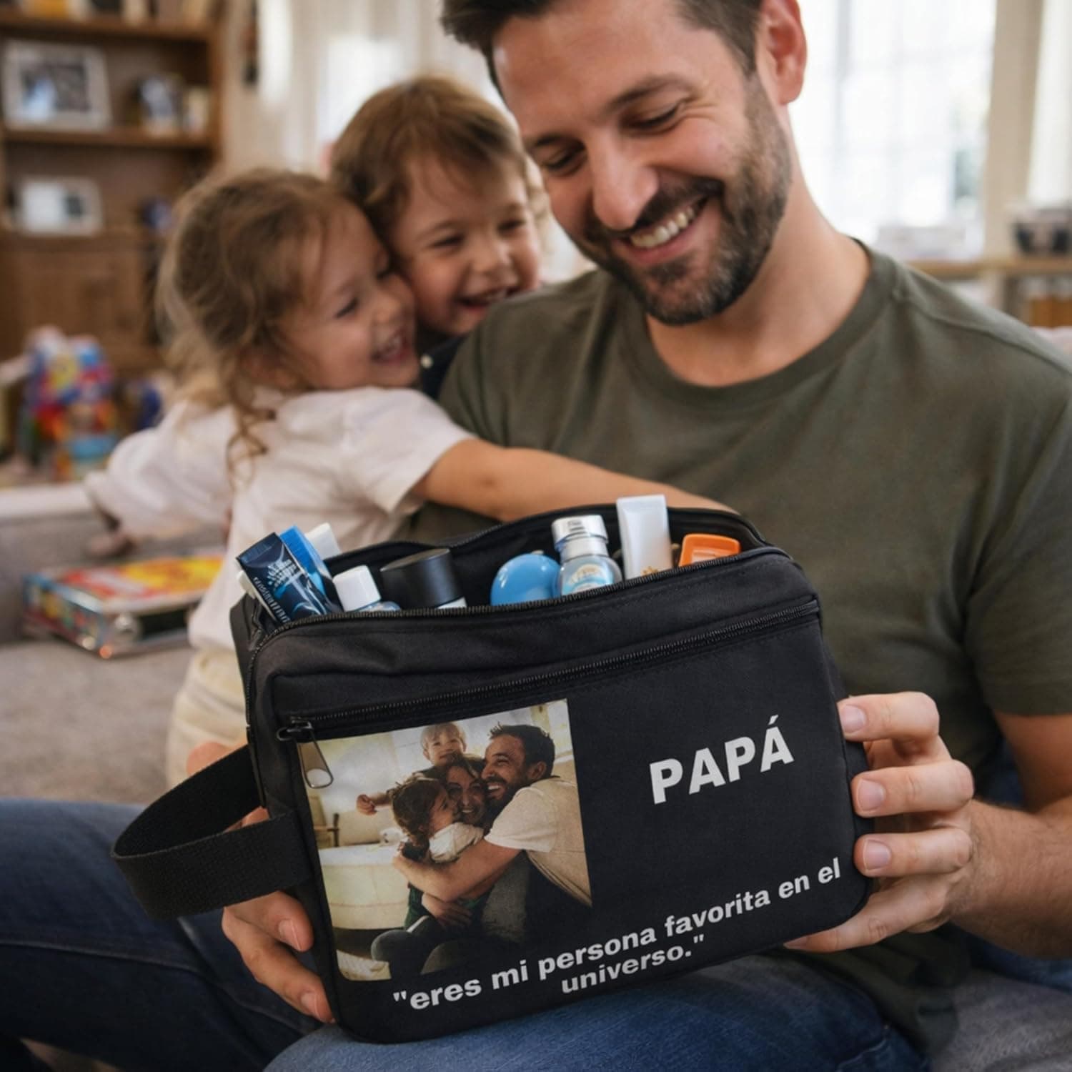 Neceser personalizado con foto para el Día del Padre, foto 2